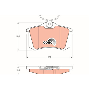 BREMSBELÄGE JUMPY PARTNER...