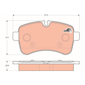 BREMSBELÄGE IVECO DAILY...