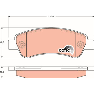 BREMSBELÄGE BOXER DUCATO...