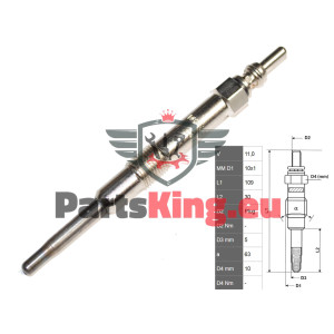 GLÜHKERZE FIAT DOBLO 2000-...