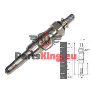 GLÜHKERZE FIAT DUCATO 1994-...