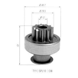 BENDIX-ANLASSER - ALFA ROMEO